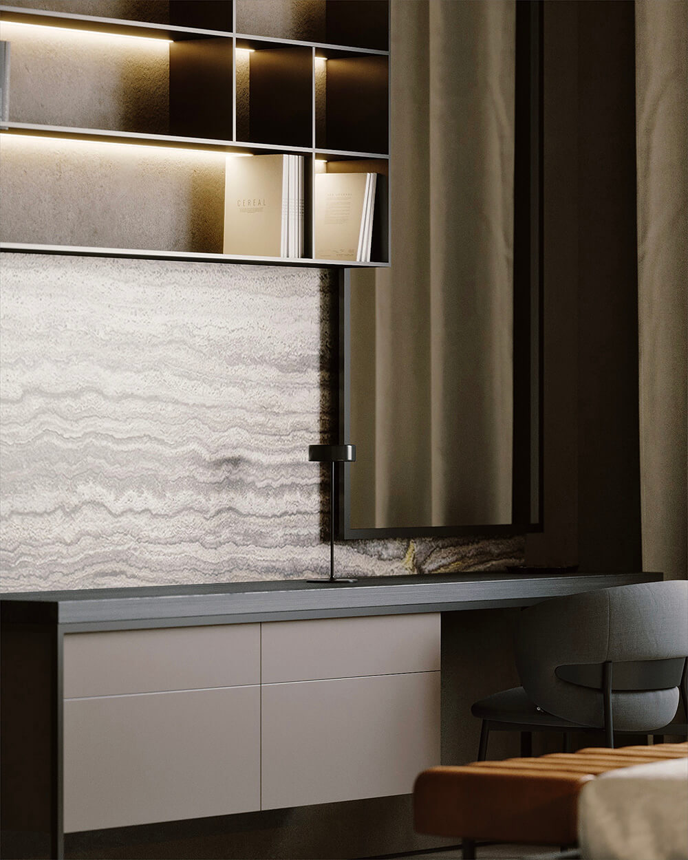 Światło w sypialni Nowoczesna master sypialnia z oknami i naturalnym światłem 2026.