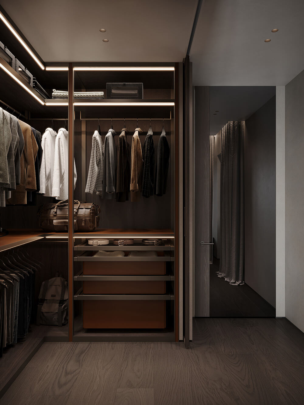 Naturalny styl sypialni Stylowy design master sypialni 2026 z naturalnymi materiałami i stonowanymi kolorami.