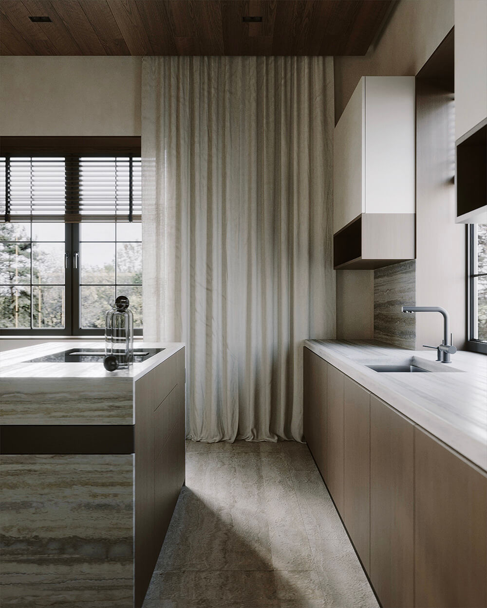 Aranżacja drewnianego sufitu: jak stworzyć przytulną atmosferę w domu w 2026