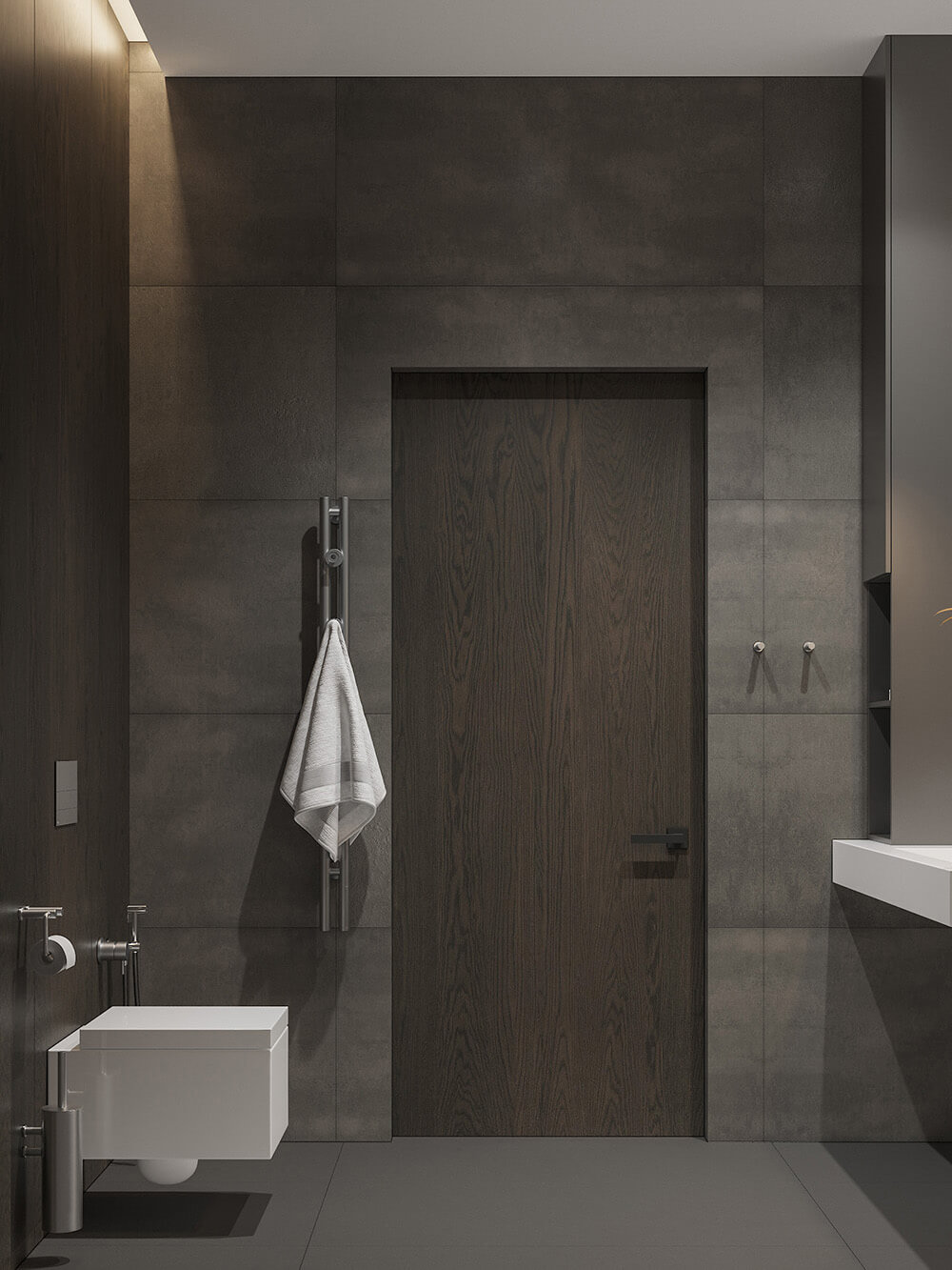 Drewno: Bezpieczny wybór Bezpieczny i ekologiczny wybór drewna odpornego na wilgoć do wykończenia łazienki.