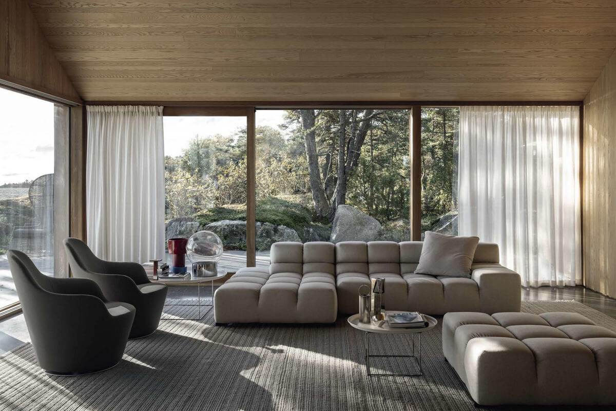 Funkcjonalne meble 2026 Meble wielofunkcyjne w salonie: modułowe systemy optymalizujące przestrzeń w małym mieszkaniu.