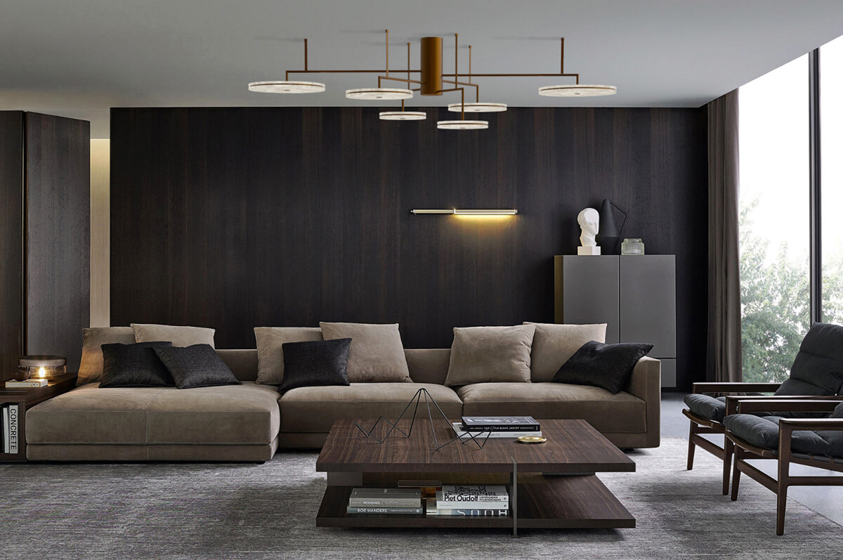 Zonowanie w Salonie Inspiracje dla nowoczesnego salonu z podziałem na strefy, idealne do małego mieszkania.