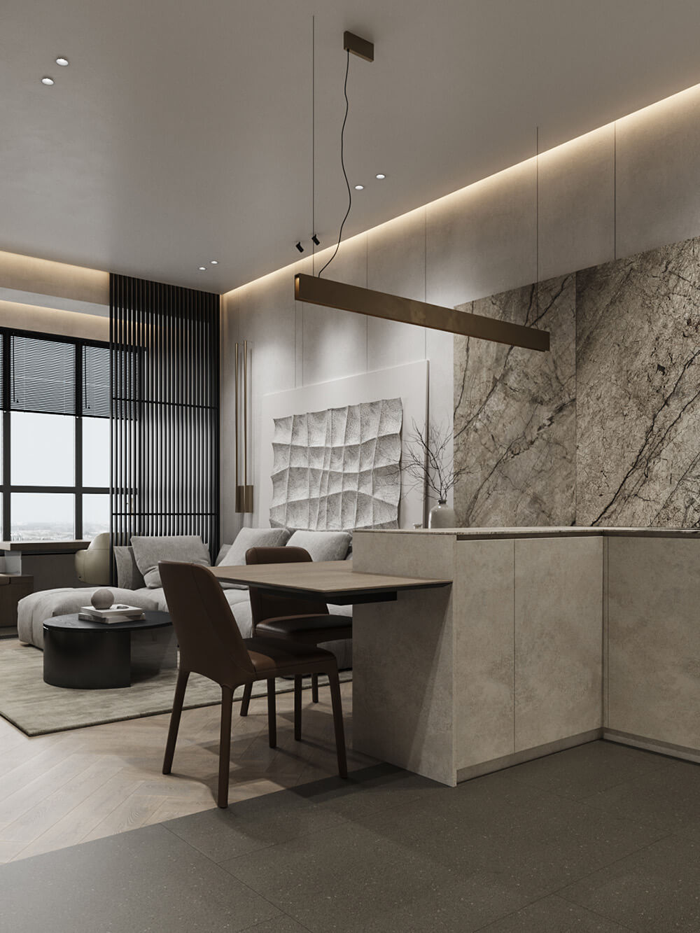 Pokój dziecięcy z tapetą w paski: wzory i optyczne powiększenie przestrzeni.