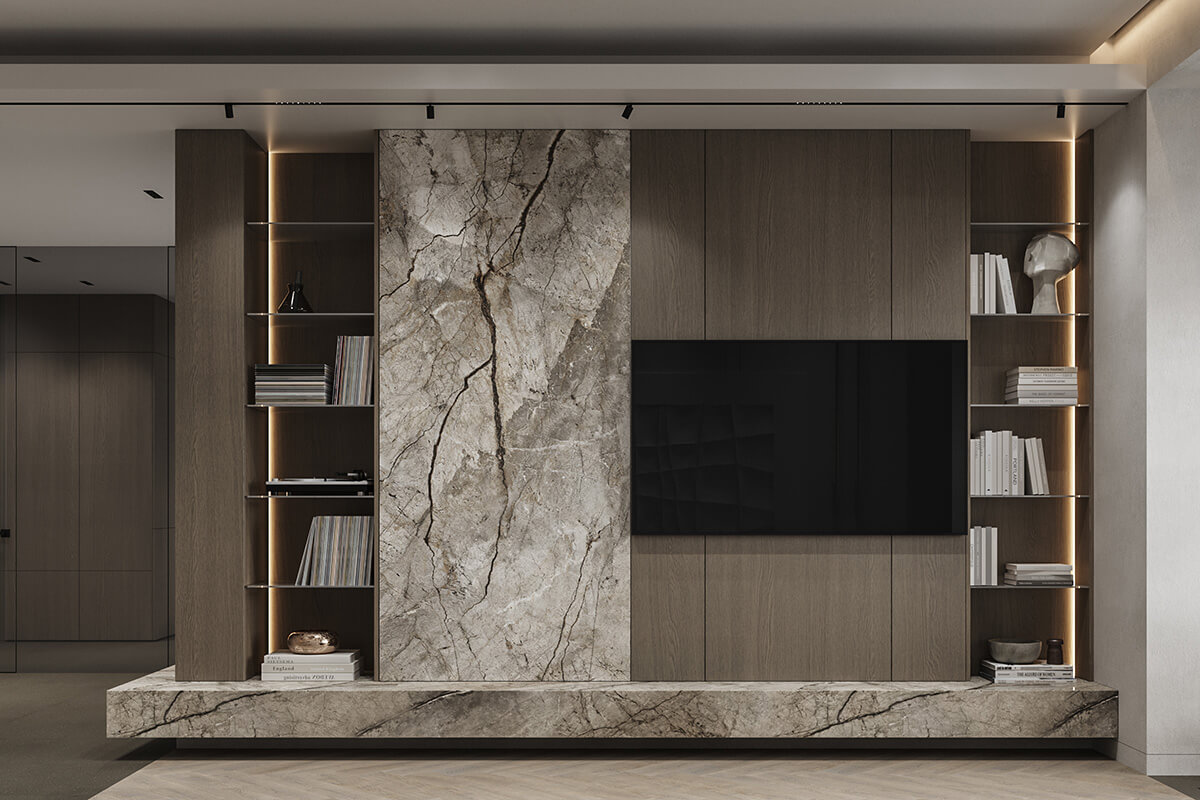 Zasłony w paski w salonie: akcent i styl w aranżacji wnętrz.