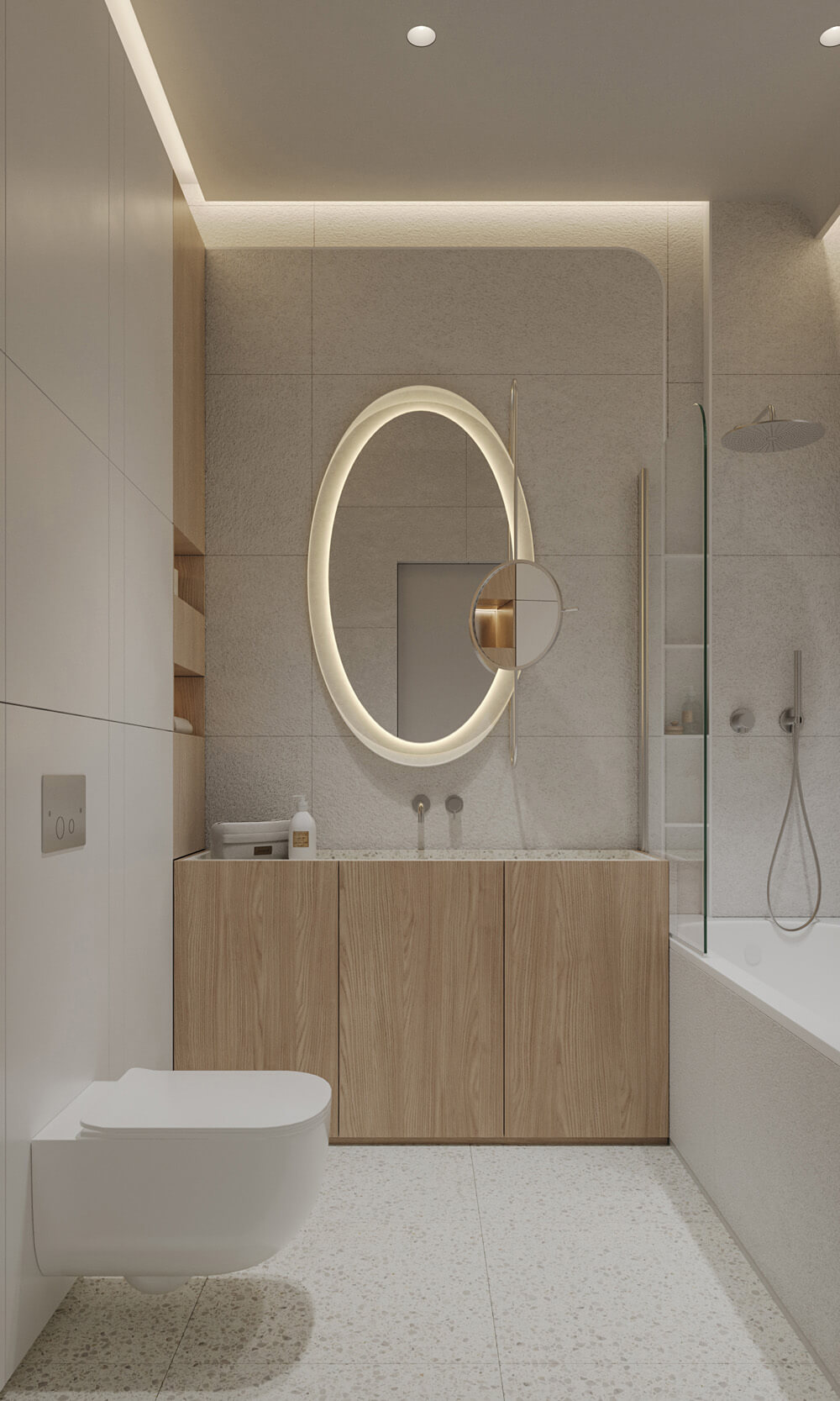 Zonowanie przestrzeni w kawalerce za pomocą mebli – aranżacja małego mieszkania.