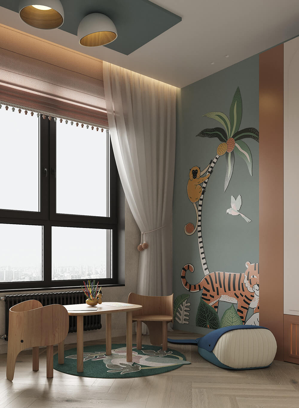 Funkcjonalne meble dziecięce i przechowywanie zabawek w pokoju dziecka