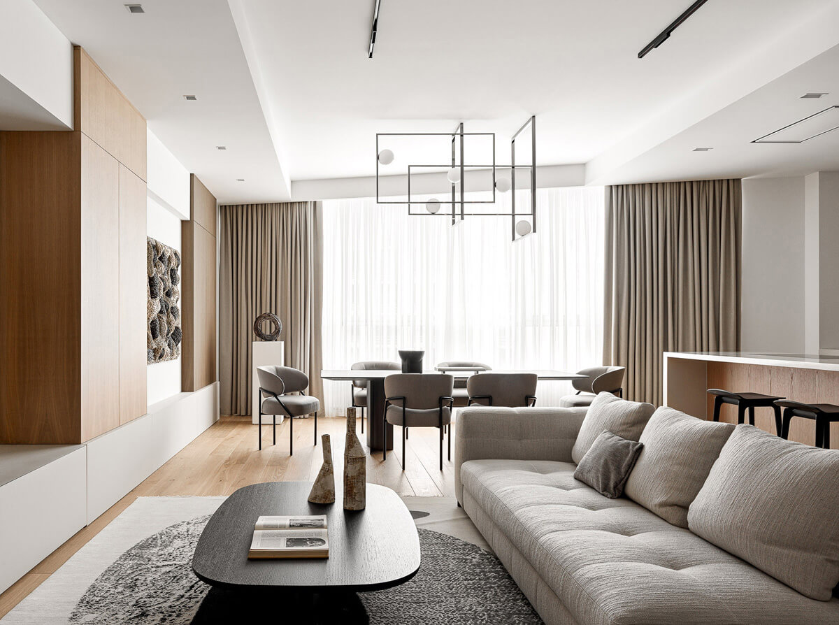 Minimalistyczny design sypialni przyspiesza sprzedaż mieszkania dzięki uniwersalności stylu.