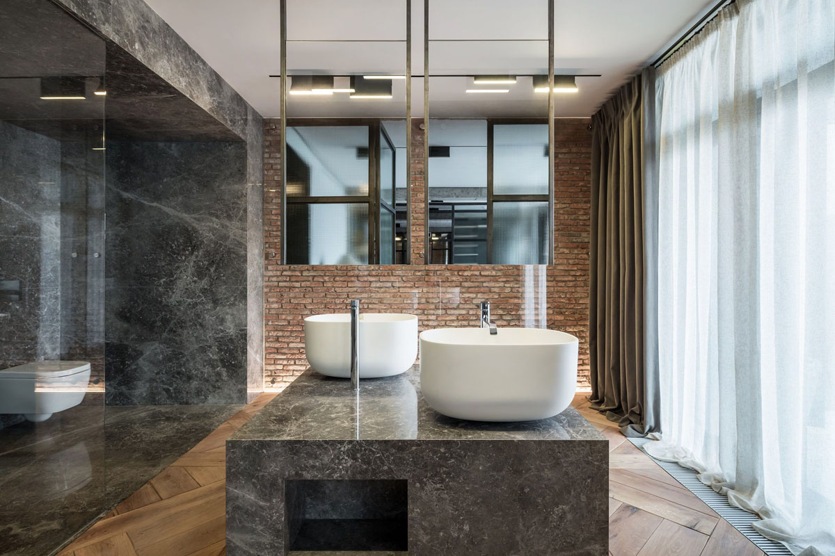 Mozaika w łazience 2026: wyrafinowany design z akcentem na detal i styl.