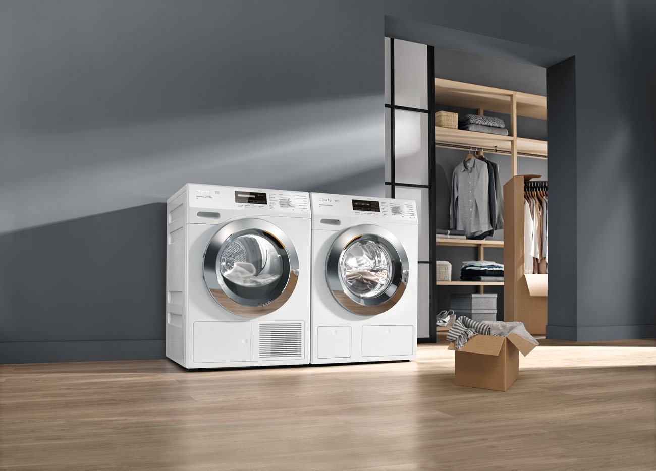 Ergonomiczne umiejscowienie pralki w kuchni: aranżacje oszczędzające przestrzeń i podnoszące komfort.