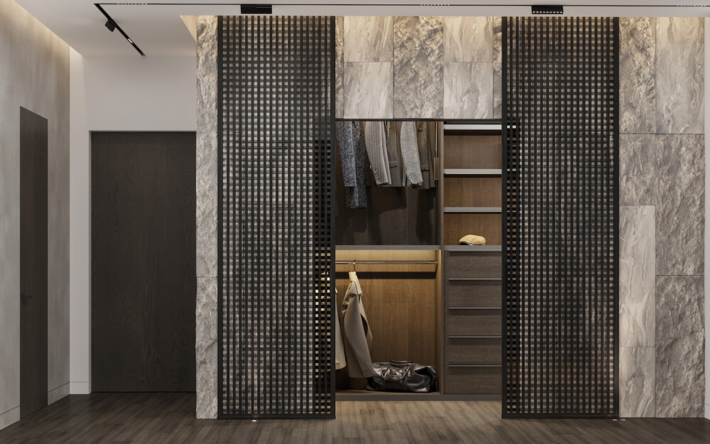 Komfort i Przestrzeń Nowoczesne męskie wnętrze z dużym oknem i wygodną sofą do relaksu.