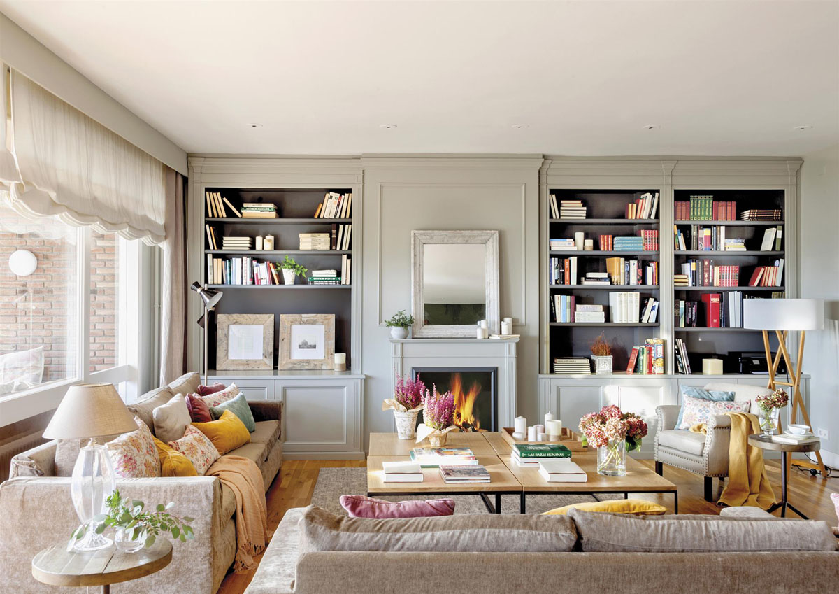 Nastrój w Twoim Domu Przytulne wnętrze 2026 z ciepłymi kolorami i naturalnymi materiałami, oświetlenie asymetryczne tworzy nastrój.