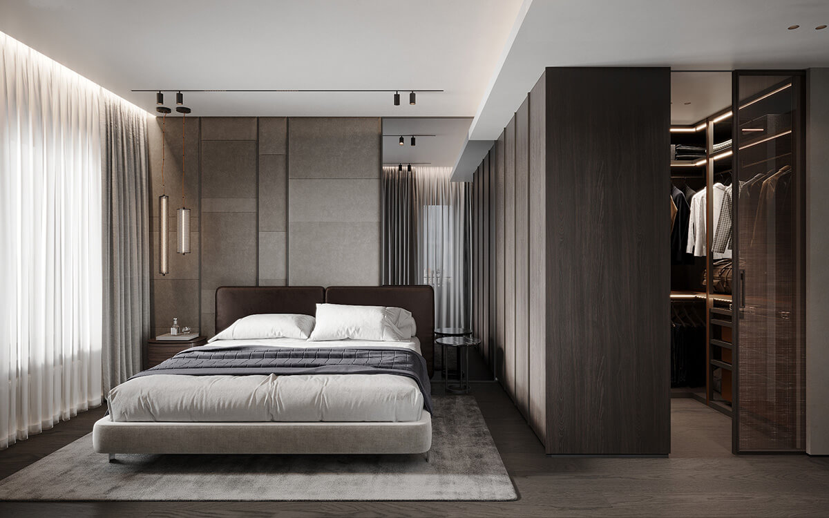 Meble dębowe w różnych odcieniach: połączenie jasnego i ciemnego dębu