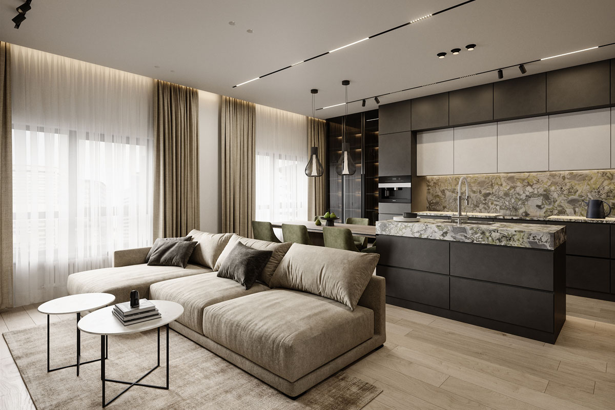 Nowoczesna kuchnia z parkietem: eleganckie rozwiązanie z parkietem dębowym w 2026