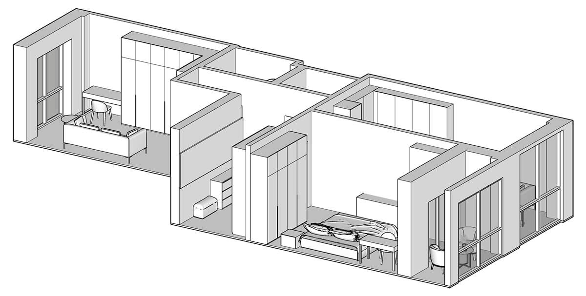 Optymalizacja przestrzeni: zmiana układu ścian w mieszkaniu podczas przebudowy w 2026.