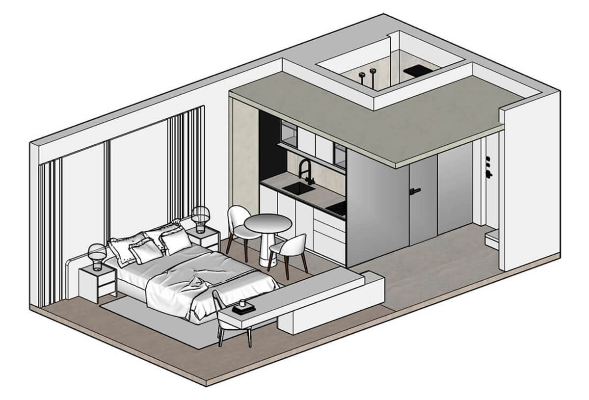 Przebudowa salonu w mieszkaniu: aranżacja wnętrz z uwzględnieniem nowoczesnych trendów.