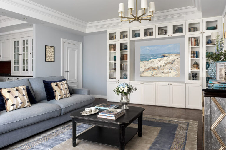 Szaro-Niebieskie wnętrza 2026: Harmonia i spokój w Twoim domu — szaro-niebieskie wnętrza