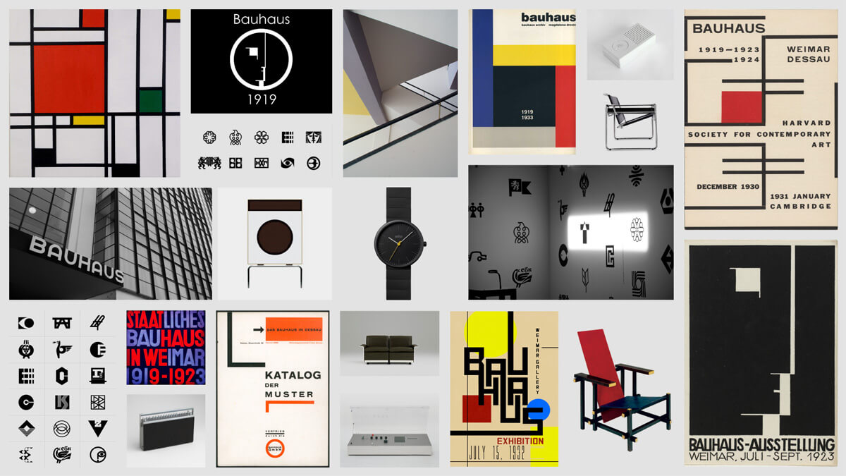 Kuchnia w stylu Bauhaus: Proste szafki, stalowe sprzęty i funkcjonalne oświetlenie.