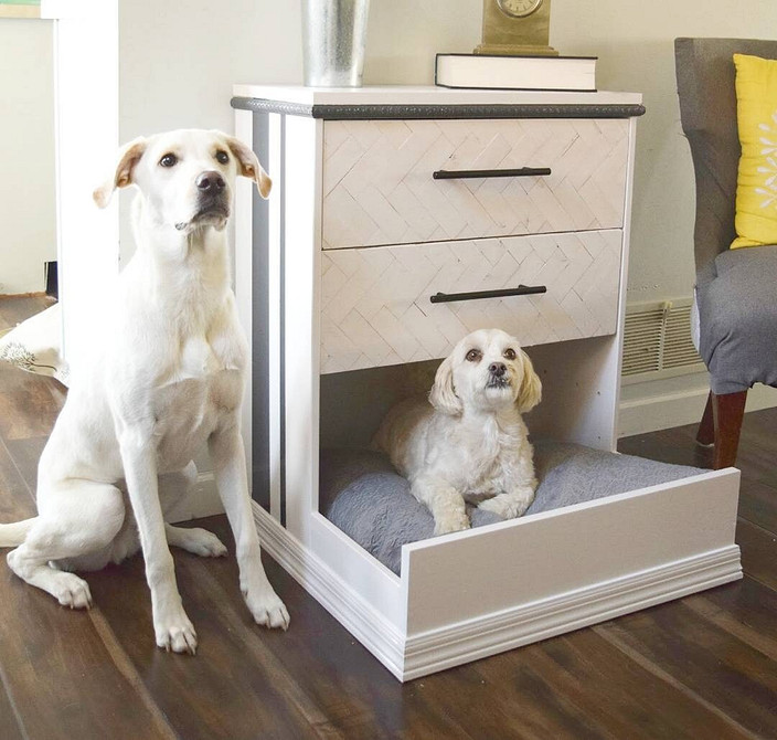 Stylowa komoda DIY Przeróbka komody: nowoczesne i stylowe miejsce do przechowywania. Inspiracje.