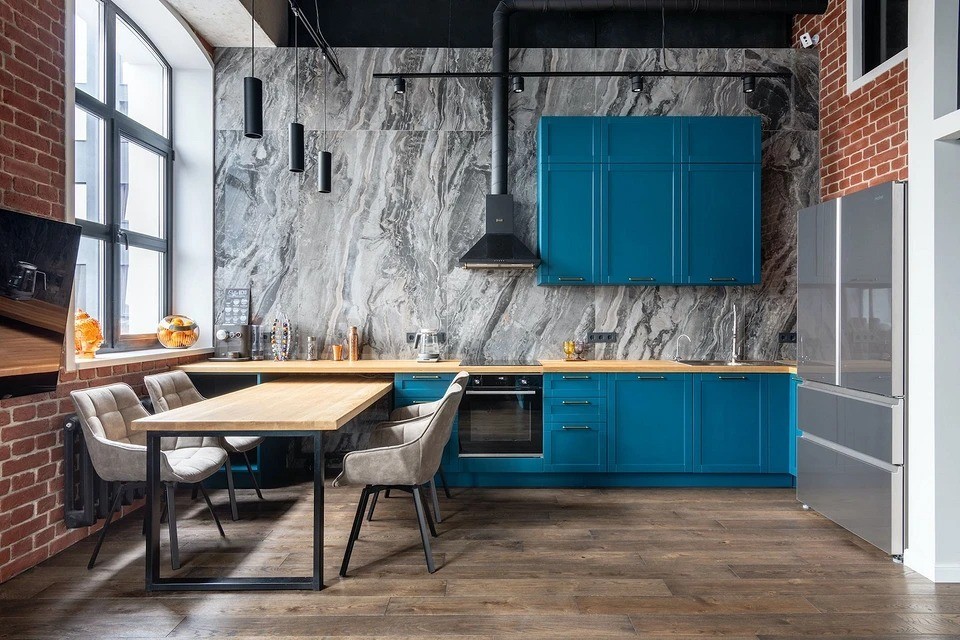 Stół: Nowoczesny design Nowoczesny stół rozkładany zintegrowany z wnętrzem małego mieszkania. Idealne rozwiązanie na 2026 rok.