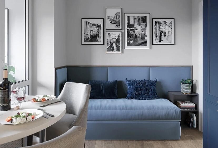 Elegancja i funkcjonalność Elegancka kanapa kuchenna z ekoskóry odpornej na zabrudzenia – trendy 2026