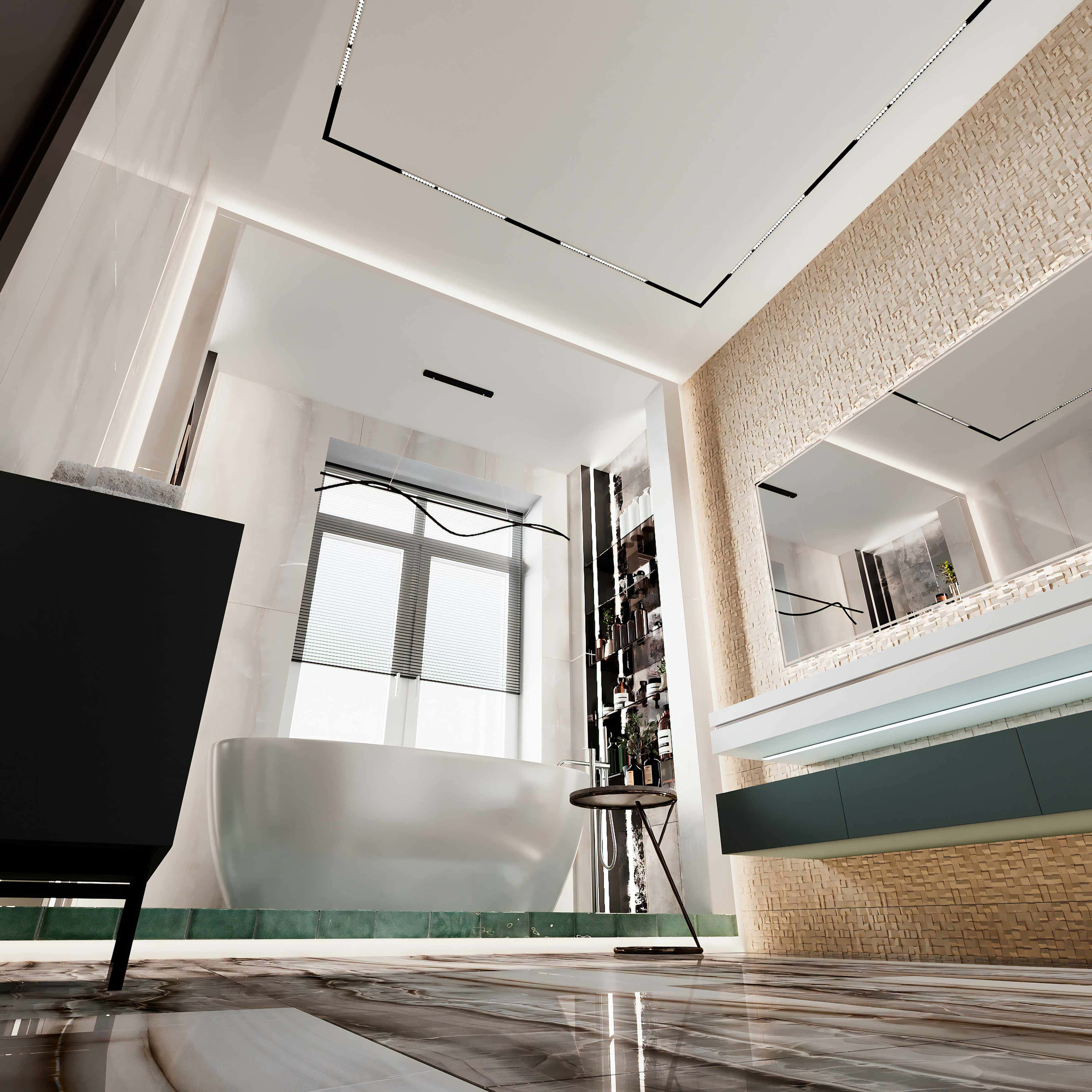 Elegancja i przestrzeń 2026 Elegancki dom z oknami panoramicznymi i przestronnym tarasem w 2026 roku.