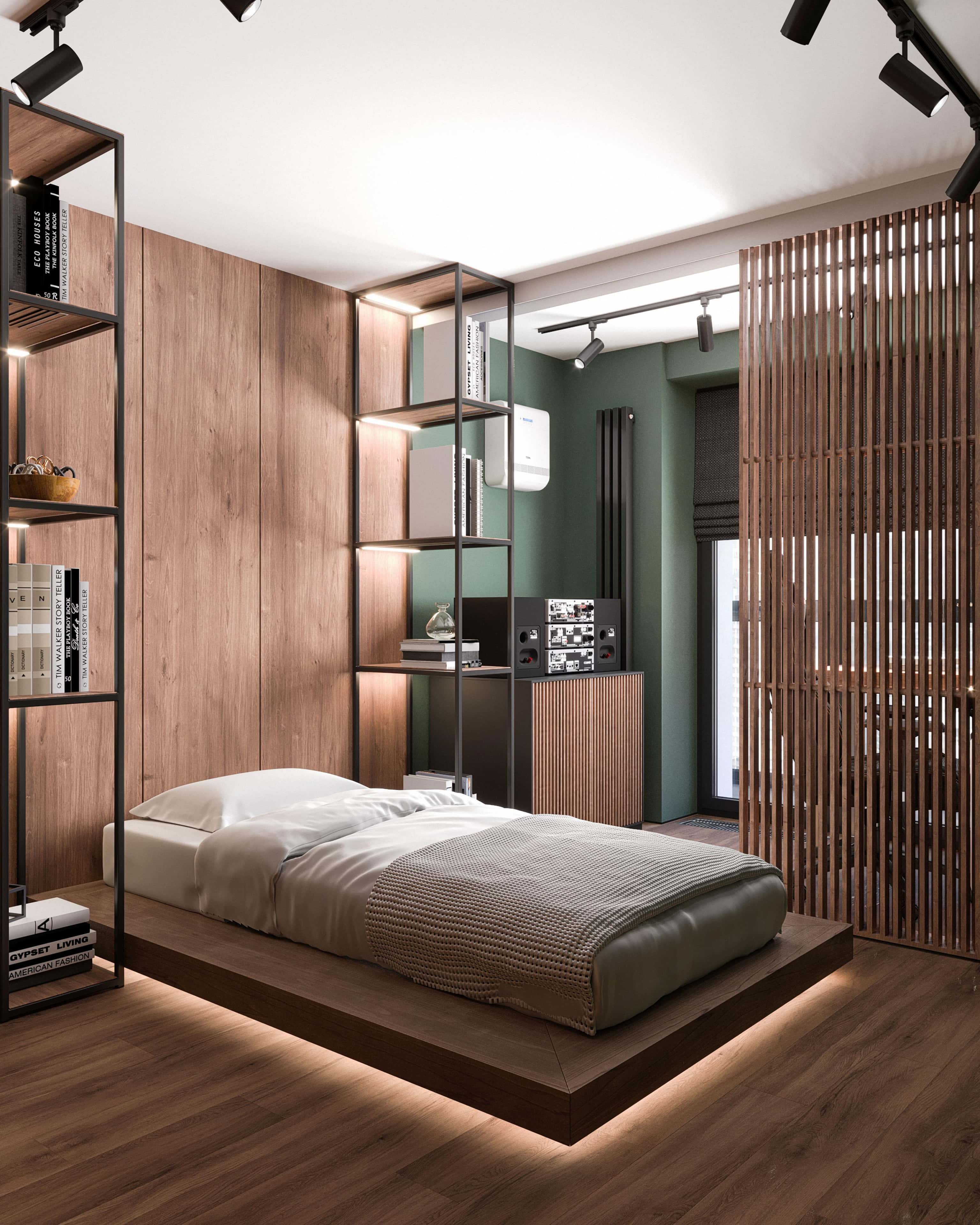 Loftowe inspiracje Inspiracje wnętrzarskie 2026: Połączenie loftu i minimalizmu w nowoczesnym mieszkaniu.