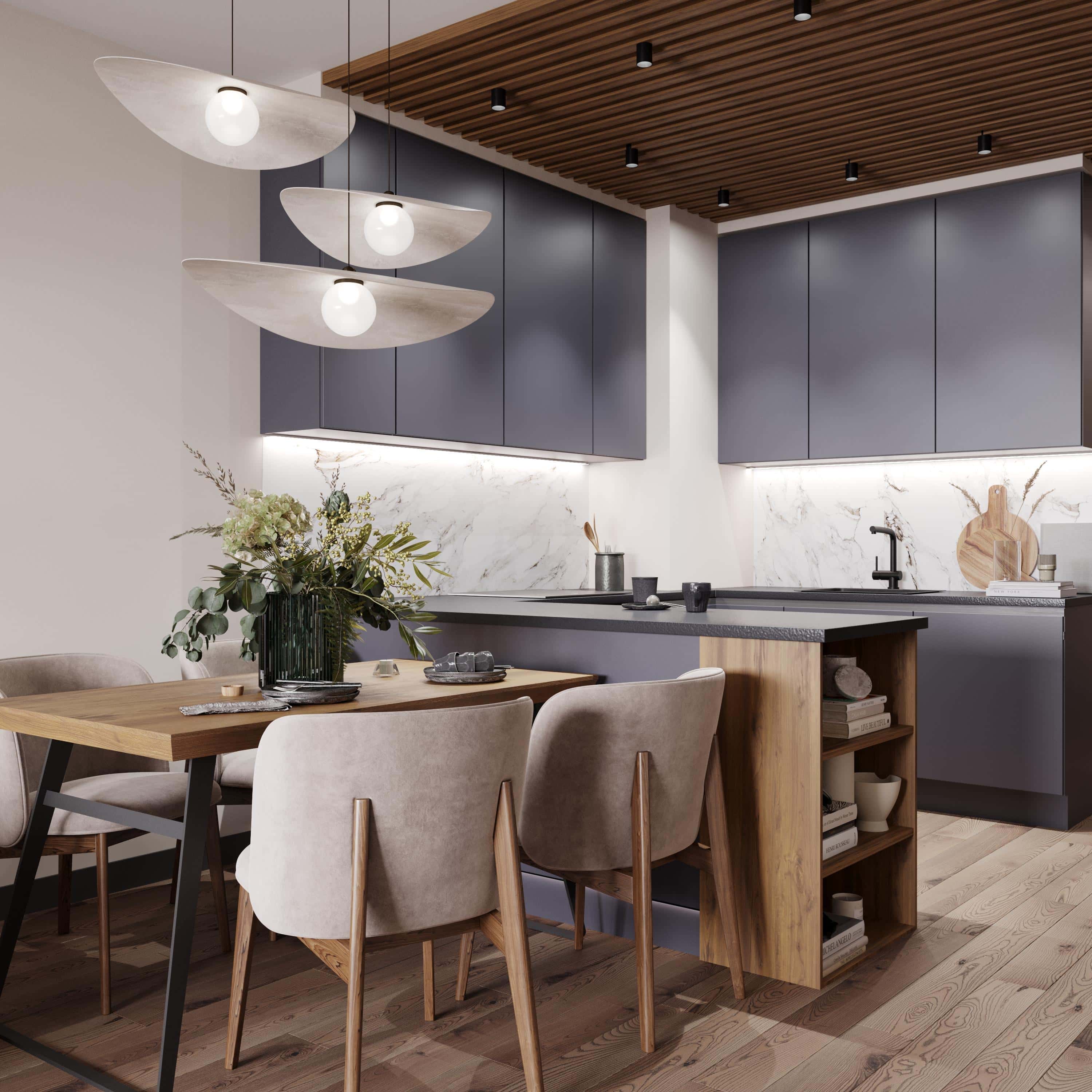 Otwarta garderoba 2026 Wnętrze w stylu loft i minimalizm 2026: Aranżacja przestrzeni z otwartą garderobą.