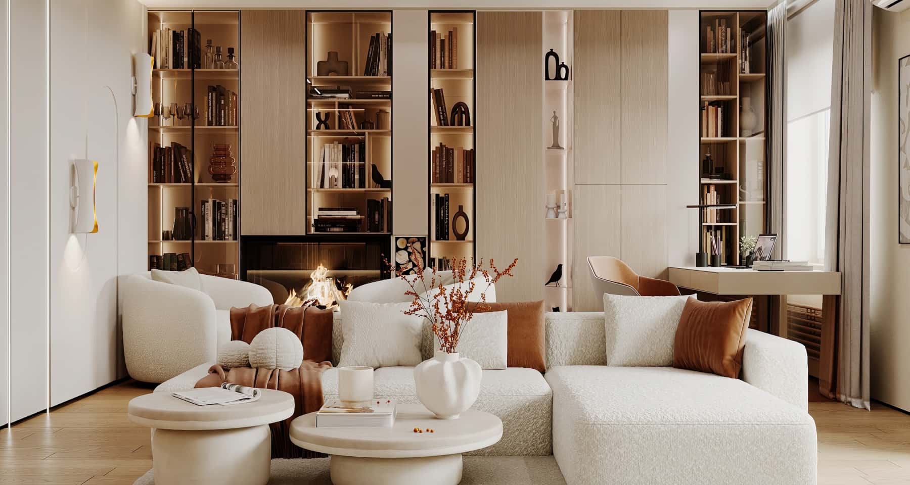 Małe mieszkanie, wielkie możliwości: triki na optyczne powiększenie przestrzeni