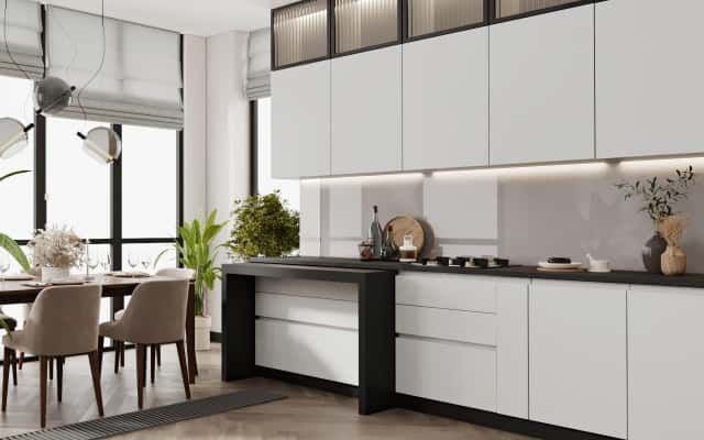 Projektowanie wnętrz: pokój dziecięcy w 3-pokojowym mieszkaniu, naturalne materiały i kolorowe akcenty.