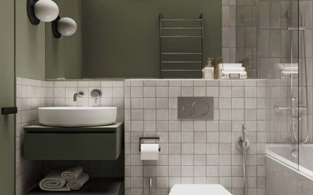 Ergonomiczny dizajn trzypokojowego mieszkania: Nowoczesny pokój dziecięcy dostosowany do potrzeb dziecka.