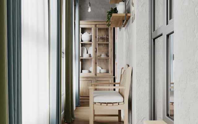 Jasne i przestronne małe mieszkanie 32m2 z dużymi oknami i optymalnym wykorzystaniem światła.