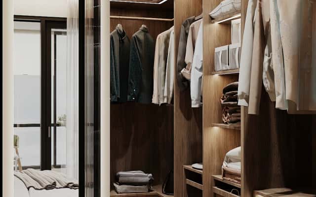 Małe mieszkanie 2026: Minimalistyczny wystrój i funkcjonalne meble w salonie.