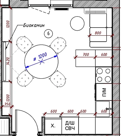 Unikalny design Unikalny design kuchni z salonem: efektywne strefowanie i wybór mebli.