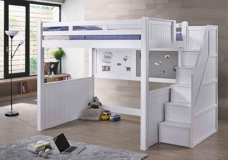 Bezpieczne schody do łóżka antresoli DIY: Instrukcja budowy krok po kroku.