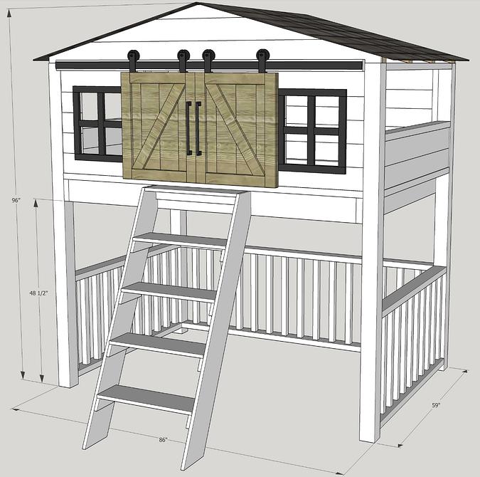 Antresola wizualizacja Wizualizacja łóżka na antresoli: inteligentne rozwiązanie dla małego mieszkania 2026.