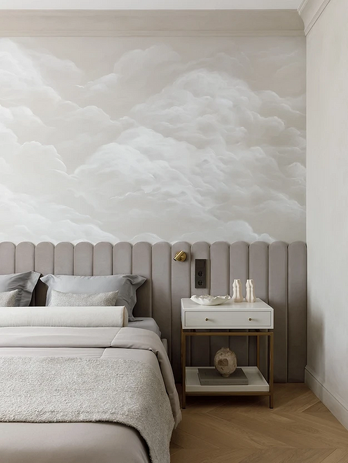 Minimalistyczna sypialnia z niskim łóżkiem w stylu japońskim. Łóżka do sypialni 2026.