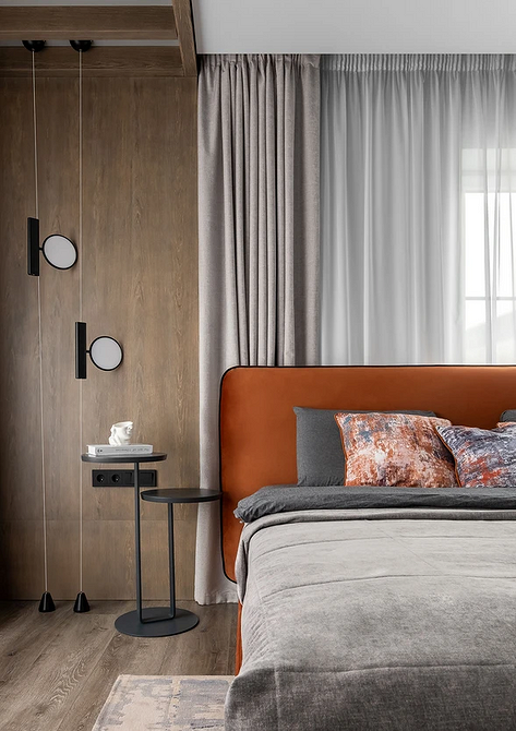 Nowoczesna sypialnia z akcentem na minimalistyczne łóżko. Trendy łóżek 2026.