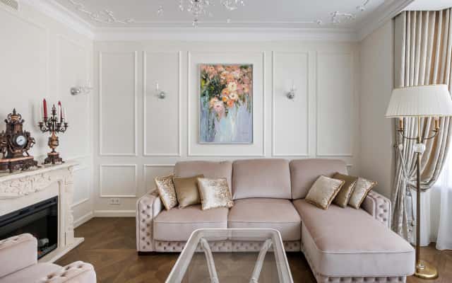 Elegancki design mieszkania po remoncie w stylu nowoczesnej klasyki w 2026.