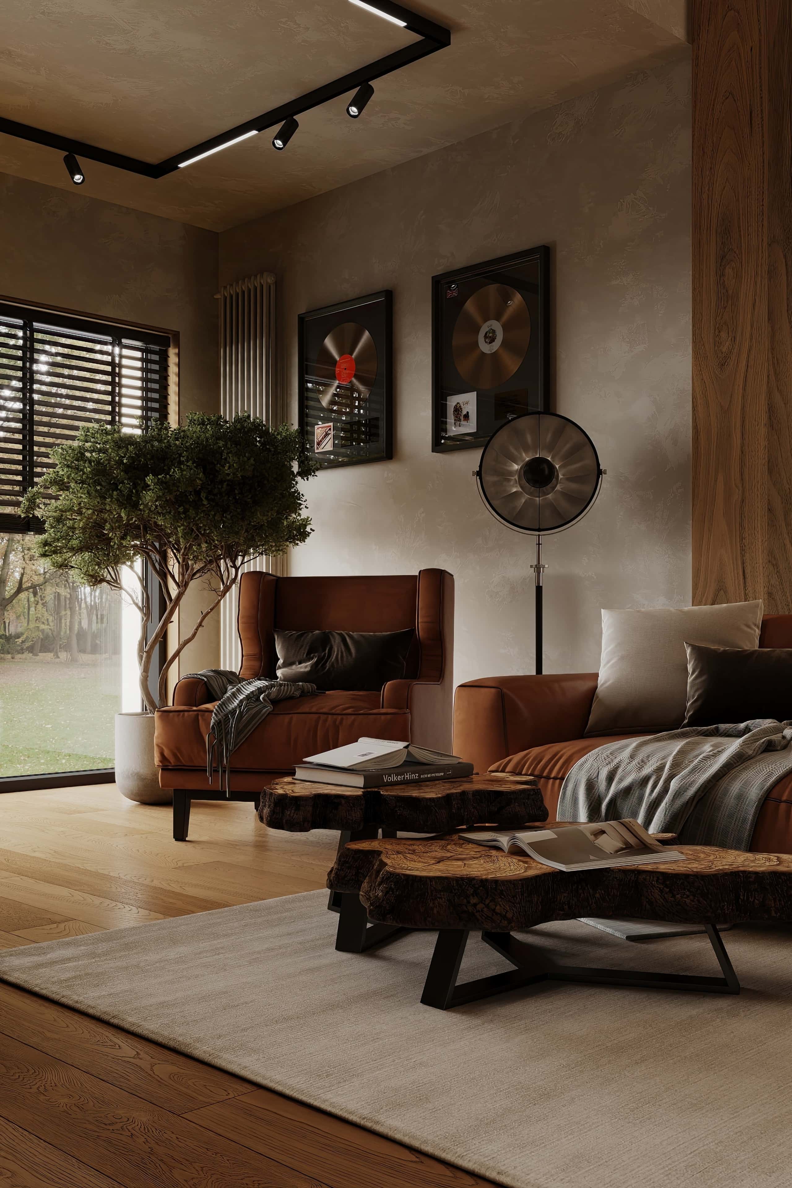 Minimalistyczny salon 2026: stonowane kolory, naturalne tkaniny i wygodna przestrzeń do relaksu