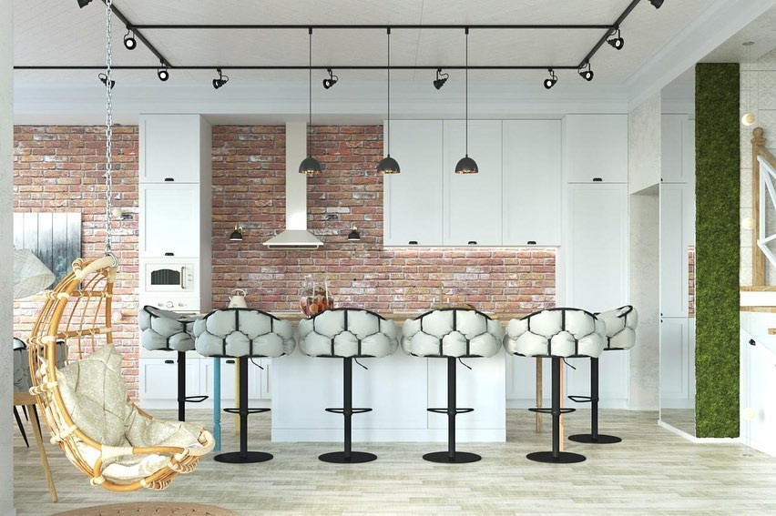 Fotel w pokoju dziecka Fotel wiszący kokon w pokoju dziecięcym, idealne miejsce do zabawy i odpoczynku.