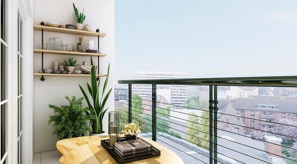 Półki na balkon DIY: Instrukcja i inspiracje do przechowywania rzeczy na balkonie.