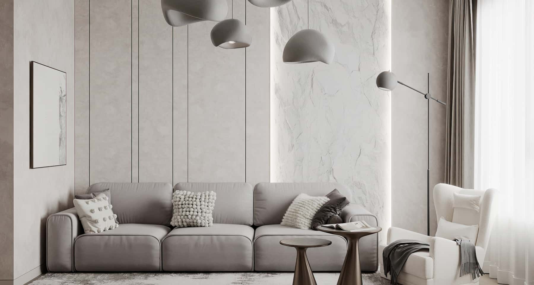 Stylowe home office Inspiracje home office 2026: stylowy domowy biuro z ergonomicznym krzesłem i dużym biurkiem.