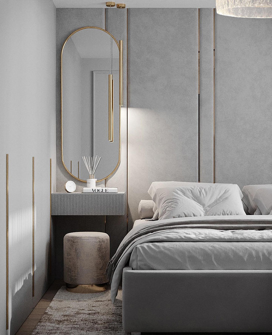 Szary design sypialni: tworzenie spokojnej atmosfery dla relaksacji w 2026.