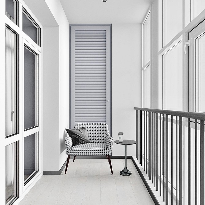 Plastikowa szafa na balkonie: lekka, odporna na wilgoć, idealna do przechowywania narzędzi ogrodowych.