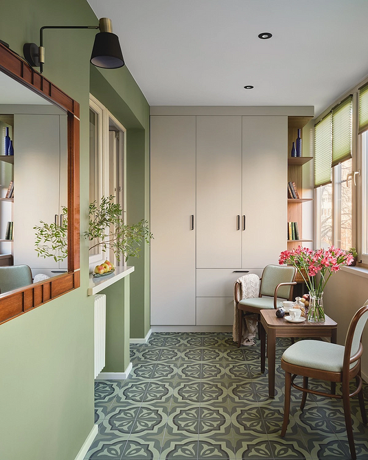 Pomysły na szafę Inspiracje na balkon z szafą: zabudowa i meble na wymiar na balkonie.