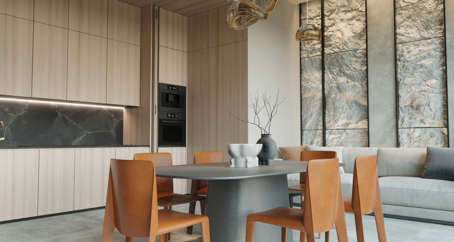 Stylowe mieszkanie Japandi z elementami eko designu i naturalnymi materiałami 2026.