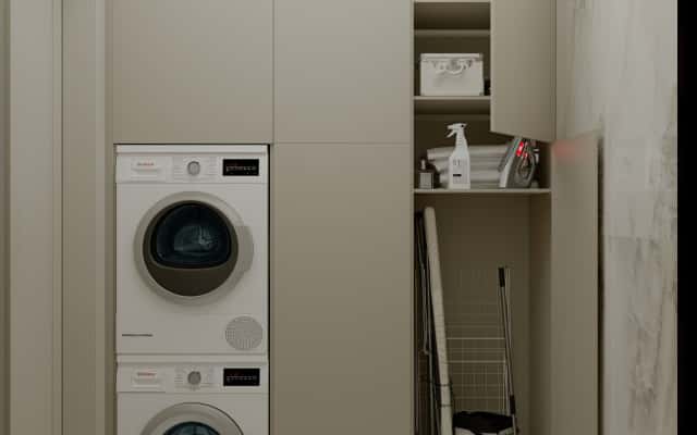 Klasyczna elegancja Elegancki neoklasyczny salon z klasycznymi meblami i oświetleniem punktowym.