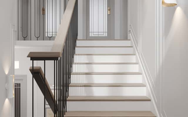 Neoklasyczny Gabinet Neoklasyczny gabinet w domu z biblioteczką i klasycznym biurkiem - inspiracje 2026.