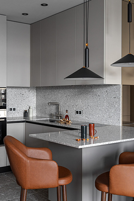 Designerskie krzesło tapicerowane: luksusowy dodatek do jadalni w stylu minimalistycznym