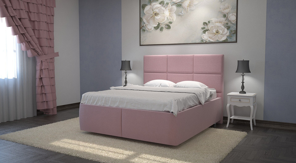 Łóżko z podnoszonym mechanizmem w sypialni: oszczędność miejsca i nowoczesny wygląd.